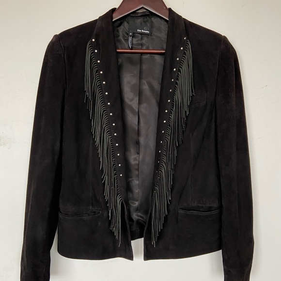 The kooples suede fringe jacket - Picture 1 of 5